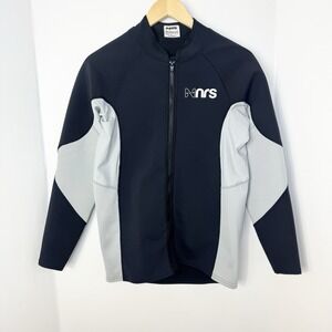 NRS HydroSkin 0.5 Jacket Mens L Full Zip Neoprene Wetsuit Paddling Top Jacket